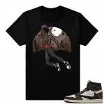 Travis Scott 1s | Air Travis Zombie | Black Shirt