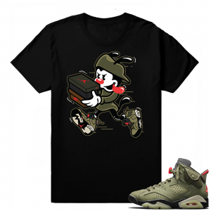 Travis Scott Jordan 6 Black Shirt - Double Up