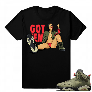 Travis Scott Jordan 6 Black shirt - Got EM