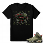 Travis Scott Jordan 6 Black Shirt - Gang Gang