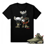 Travis Scott Jordan 6 Black Shirt - Sneaker Heist