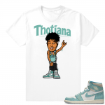 Turbo Green 1s | Thotiana | White Shirt