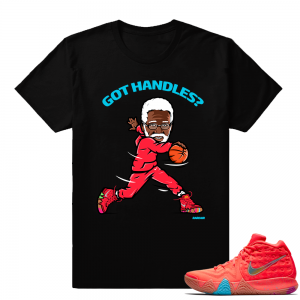 Uncle Drew Kyrie 4 Lucky Charms sneaker tee shirt  Got Handles  Black Tee