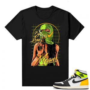 Volt Gold Shirts to match Jordan 1 - Black - By Any Means