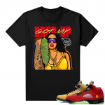 What the 5s Jordan Sneaker Tee Shirts - Black - Got My Bred Up