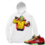 What the 5s Sneaker Hoodie - White - Jason Cop