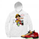 What the 5s Sneaker Hoodie - White - No More Sneakers