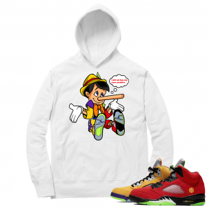 What the 5s Sneaker Hoodie - White - No More Sneakers