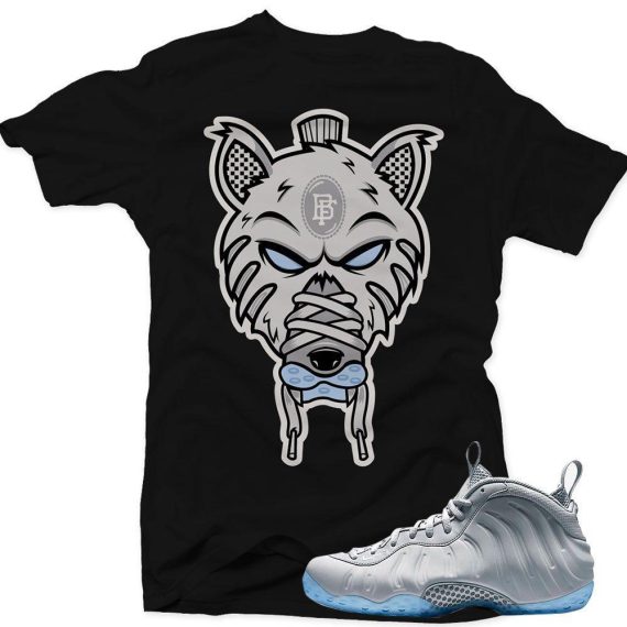 Wolf Grey Foams t shirt to match 'Wolf Grey' Black