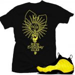 Wutang Foamposite shirts to match 'Cash Rules' sneaker tees shirt Black