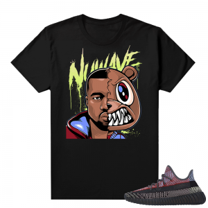 Yecheil Yeezy 350 shirt black - Face-OFF