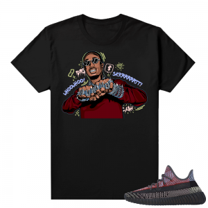 Yecheil Yeezy 350 shirt black - Huncho Drip