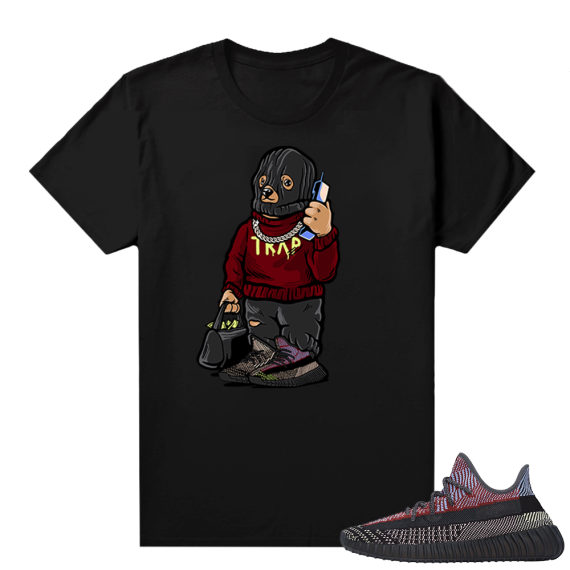 Yecheil Yeezy 350 shirt black - Trap Bear