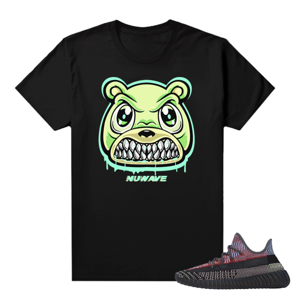 Yeezreel Yeezy 350 shirt black - Angry Bear Drip