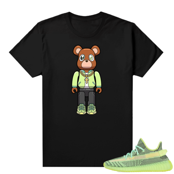 Yeezreel Yeezy 350 shirt black - Bear Brick