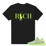 Yeezreel Yeezy 350 shirt black - Country Club Rich