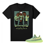 Yeezreel Yeezy 350 shirt black - Everybody Eats B