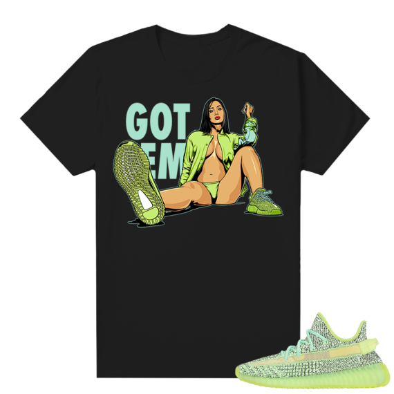 Yeezreel Yeezy 350 shirt black - GOT EM