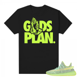 Yeezreel Yeezy 350 shirt black - Gods Plan