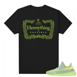 Yeezreel Yeezy 350 shirt black - Hennything