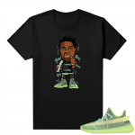 Yeezreel Yeezy 350 shirt black - Kodak Glee