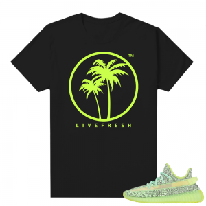 Yeezreel Yeezy 350 shirt black - Live Fresh Palm