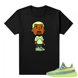 Yeezreel Yeezy 350 shirt black - Peanuts Ye