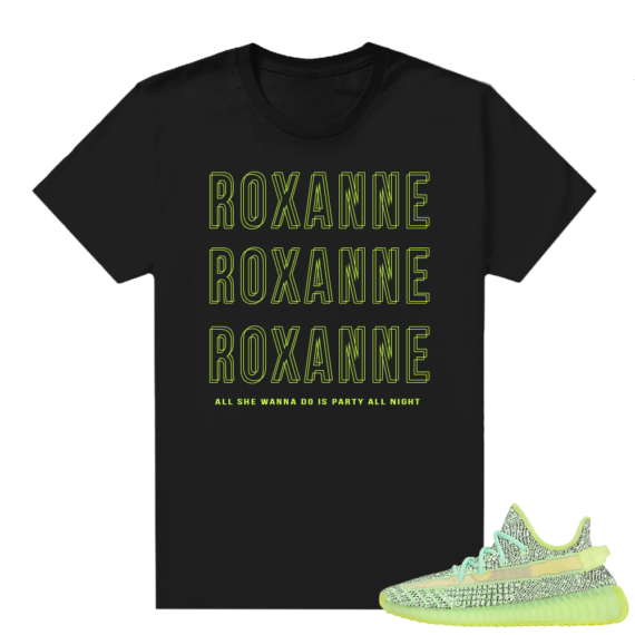 Yeezreel Yeezy 350 shirt black - Roxanne