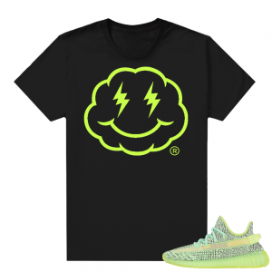 Yeezreel Yeezy 350 shirt black - Smiley Cloud