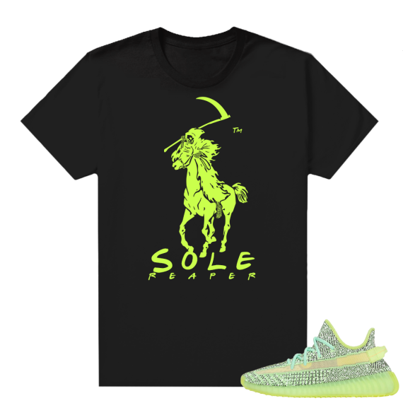 Yeezreel Yeezy 350 shirt black - Sole Reaper