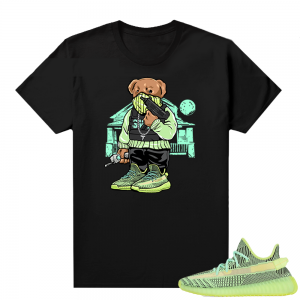 Yeezreel Yeezy 350 shirt black - Trap House Bear