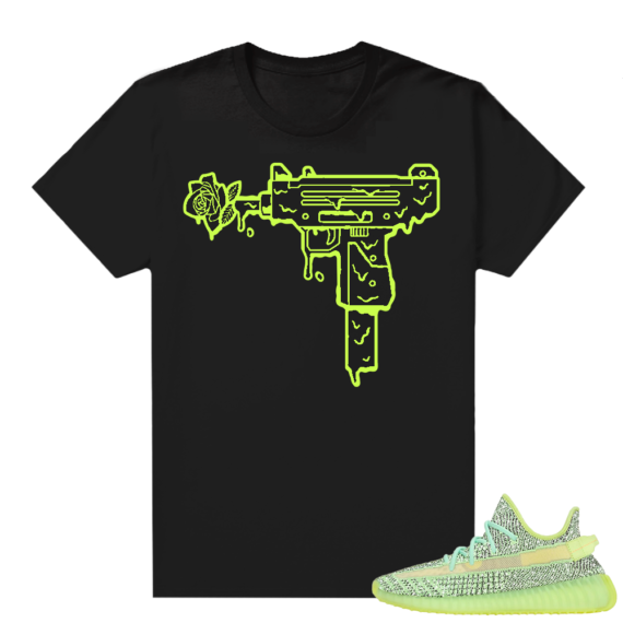 Yeezreel Yeezy 350 shirt black - Uzi Rose