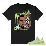 Yeezreel Yeezy 350 shirt black - Yeezy Bear Face-off