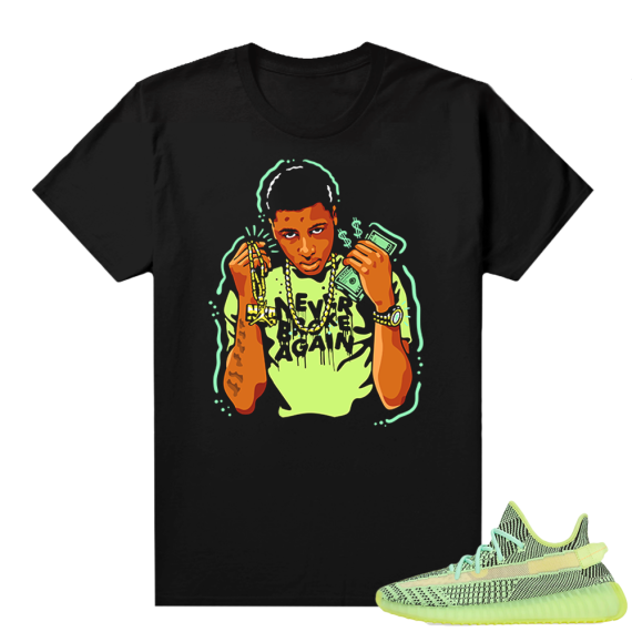 Yeezreel Yeezy 350 shirt black - Young Boy