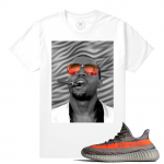 Yeezy Boost 350 V2 Beluga Match | The Good Life | White T shirt