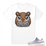 Static Yeezy 350 | Angry Yeezy Bear | White shirt