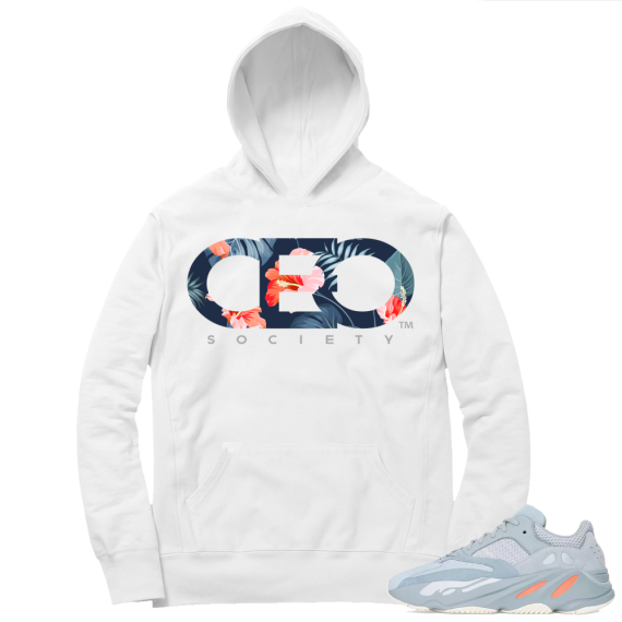 Inertia Yeezy 700 | CEO Floral | White Hoodie