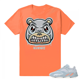 Inertia Yeezy 700 | Angry Bear Drip | Hyper Orange Shirt