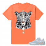 Inertia Yeezy 700 | NuWave Leopard | Hyper Orange Shirt