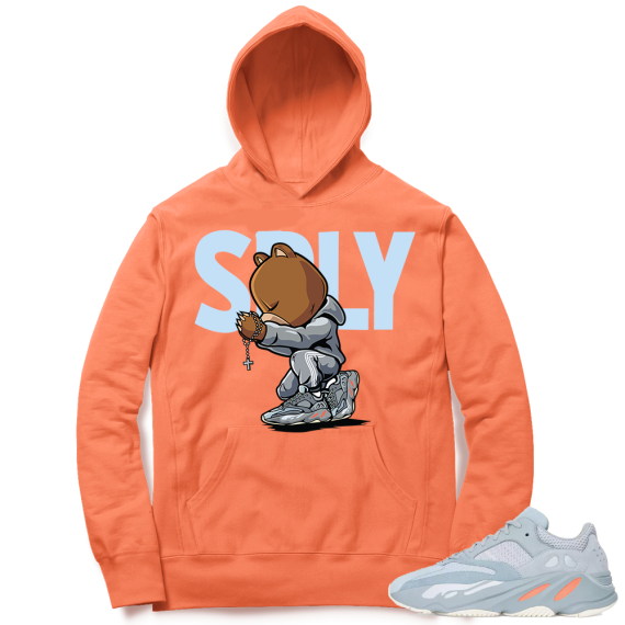 Inertia Yeezy 700 | SPLY | Hyper Orange Hoodie