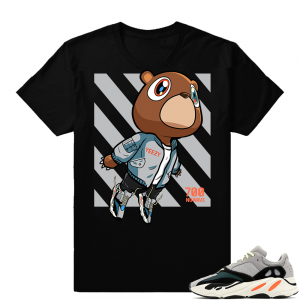 Yeezy Bear shirt | Wave Runner 700 | Black shirt