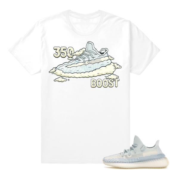 Yeezy Cloud White | Cloud Yeezys | White Shirt