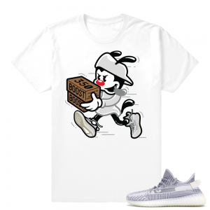 Static Yeezy 350 | Double Up | White shirt