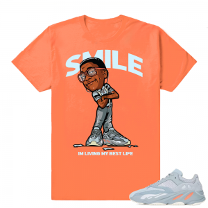 Inertia Yeezy 700 | Best Life | Hyper Orange Shirt