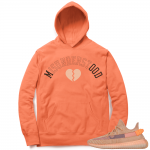 Yeezy 350 Clay | Misunderstood | Bright Orange Hoodie