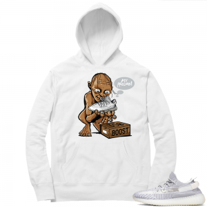 Static Yeezy 350 | My Precious | White Hoodie