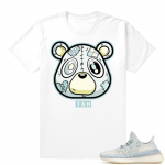 Yeezy Cloud White | Y&H Bear | White Shirt