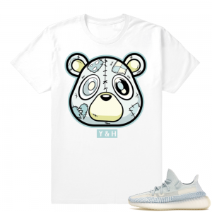 Yeezy Cloud White | Y&H Bear | White Shirt