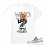 Static Yeezy 350 | Ric Flair Drip | White shirt