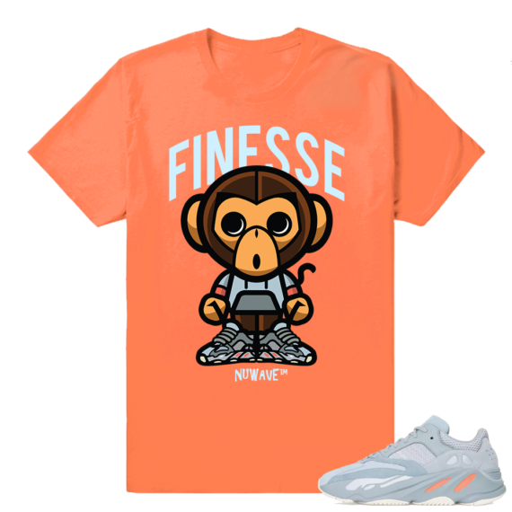 Inertia Yeezy 700 | Finesse | Hyper Orange Shirt